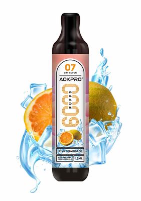 Vooraf gevulde 15ml 6000 Rookwolk Beschikbare Nicotine trekken Geactiveerde Peulen Vapes 1.1Ohm