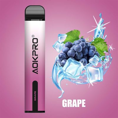 Druif 7ml Vooraf gevulde 20mg 2500 de Peuluitrusting van Rookwolk Beschikbare Vape