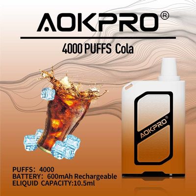 MTL 4000 Pen 600mAh Navulbaar USB-c van Rookwolk de Beschikbare Vape