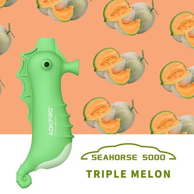 Seahorse 5000 van het de Nicotine Zoute 12ml Ejuice Elf van de Rookwolkbar 5% de Bararoma's