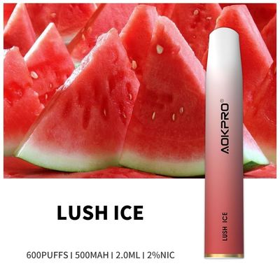 PC Juice Flavors Disposable TPD Vape Nul Nicotine trekt Geactiveerd