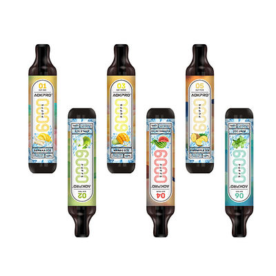 De sub-ohmtank 15ml vulde Peul 0 die van 6000 Rookwolk Beschikbare Vape lekt vooraf