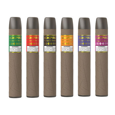 Van de Apparatenvape van de nicotine2% de Beschikbare Nicotine Zoute Pen 400mAh