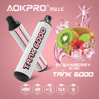 30mg de op smaak gebrachte Elektronische van de de Baraardbei van de Sigarettenrookwolk Kiwi type-c