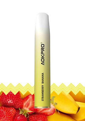 Van het het Aroma20mg Nic Salt Pod System Fruit Aroma van de aardbeibanaan Pennen 600 van Vape Rookwolk