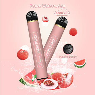 Roestvrij staal Mesh Coil Disposable 3000 het Laden van Rookwolkvape type-c