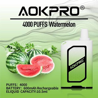 Watermeloen 4000 Rookwolk Beschikbare Vape 30mg Nic Salt 10.5ml