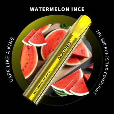 2ml zoute Nic Disposable Pod Device Watermelon-Ijs500mah Vape Pen