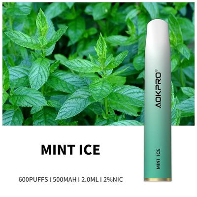 Muntijs TPD Vape 600 Zoute Apparaten van de Rookwolken2ml 2% Beschikbare Nicotine