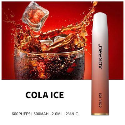Op smaak gebrachte de Verstuiverpeul 600 van nicotine2% Binaire getallen TPD Vape Rookwolken