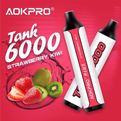 SS PCTG 6000 de Rookwolkbar Vooraf gevuld Kiwi Strawberry 15ml van Rookwolk Beschikbare Vape