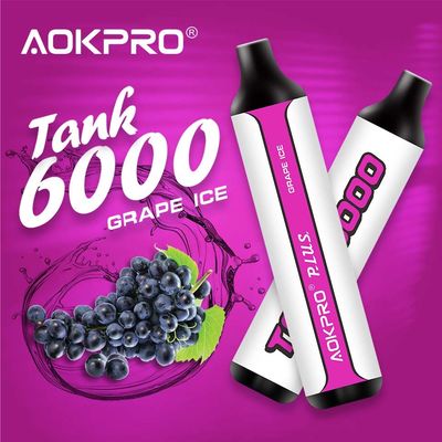 Druivenijs 6000 e-Sap Hyde Bar Vape van Rookwolk het Beschikbare Vape 15ml 3%