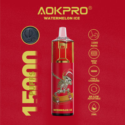 USB-c Slimme de Capaciteitsdruif van de het Schermverstuiver 18ml Vloeibare en Enz.-Aroma's