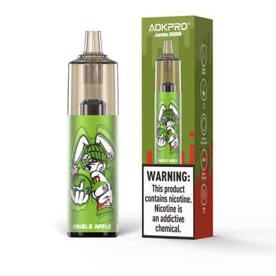 Navulbaar 15000puffs Op smaak gebracht Vape-Apparaat 30mg Zout Nic Airflow Control