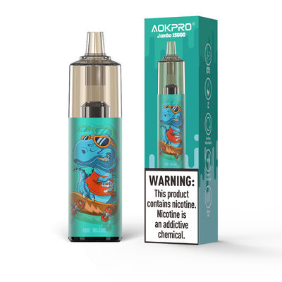 Op smaak gebrachte Beschikbare 20ml 15000 Controle van de de Tankluchtstroom van Rookwolkenvape de Zichtbare